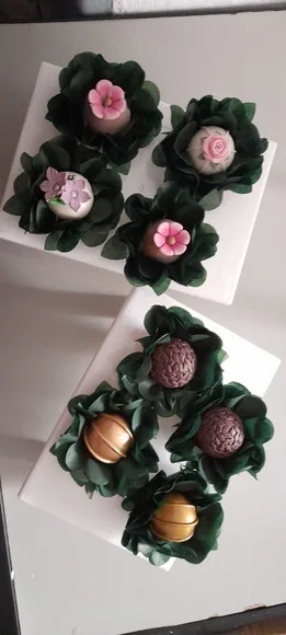 Forminhas para Doces Verde Musgo
