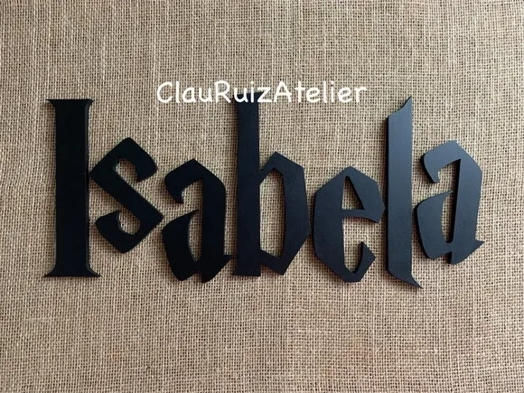 Harry Potter Letras Decorativas de Parede