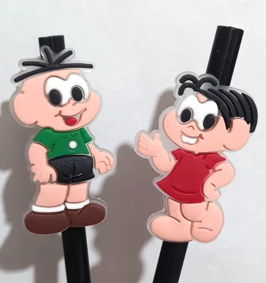 Lápis C/ponteira Mónica e Cebolinha - 6 Unidades