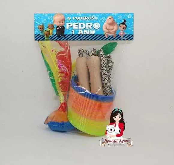 Kit Boa Infância Personalizado o Poderoso Chefinho