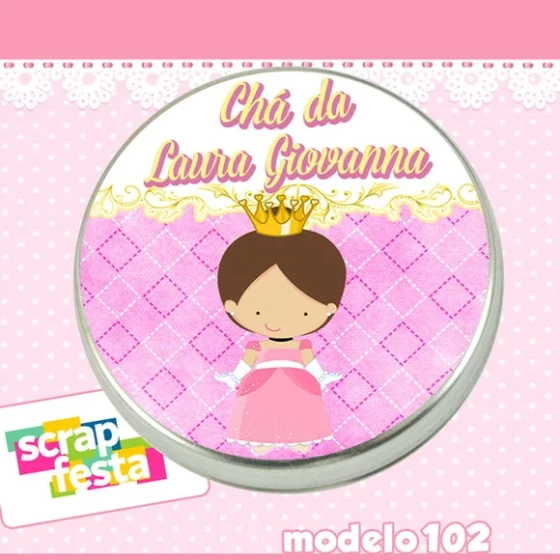 Lembrancinhas de Chá de Bebê Latinhas