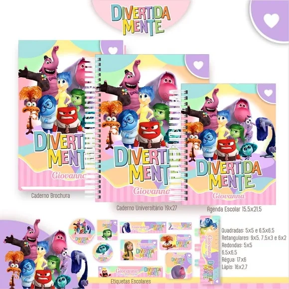 Caderno Brochurão Personalizado
