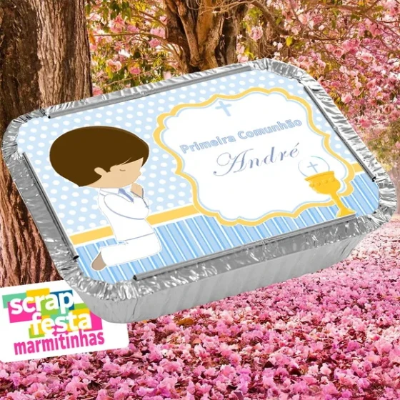 Marmitinhas Personalizadas Festa Primeira Comunhão