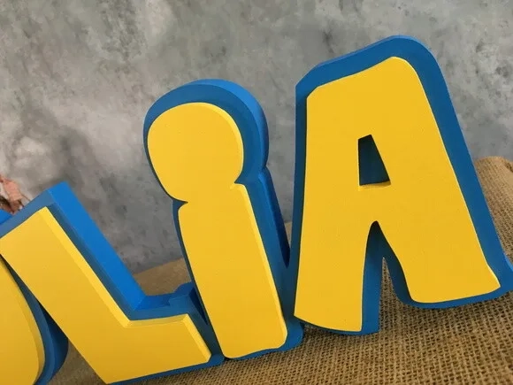 Chiquititas Letras Decorativas Nomes Sobreposição