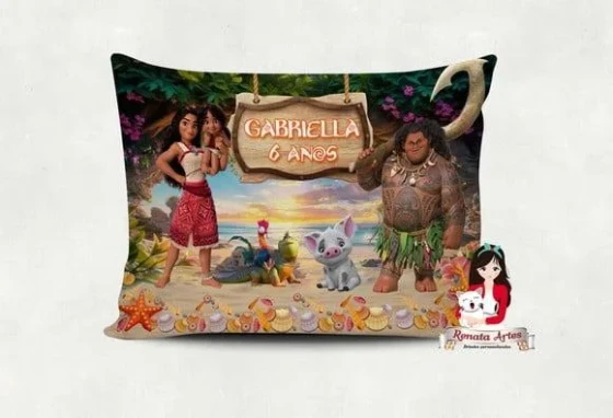 Almofada Personalizada Moana 2