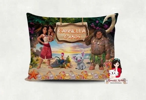 Almofada Personalizada Moana 2