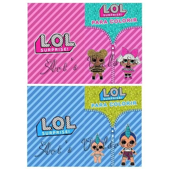 Livrinho Lol Surprise para Colorir - 10x15cm