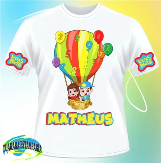 Camiseta Luccas Neto 01