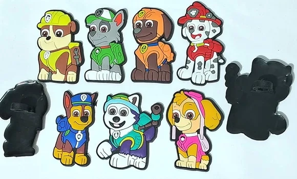 Lápis C/ponteira Patrulha Canina 5cm Pacotes com 7 Unidades