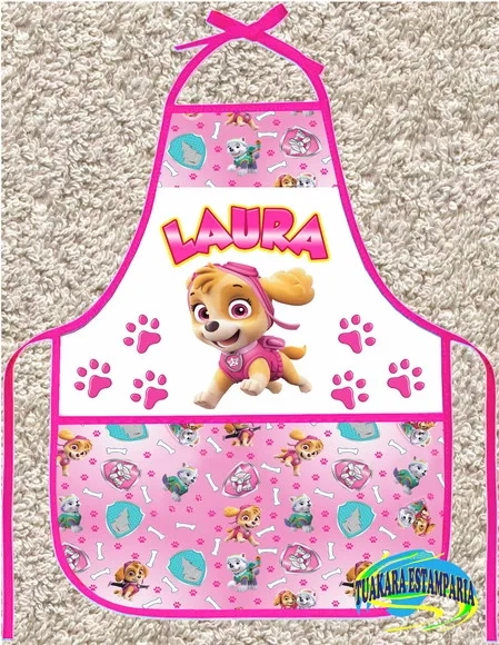 Avental Personalizado Patrulha Canina Skye