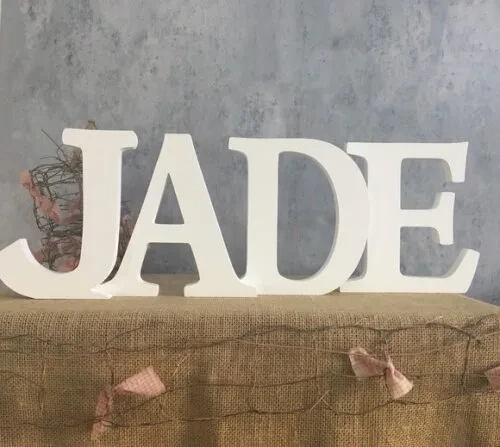 Letras de MDF -Nomes Letras de Forma