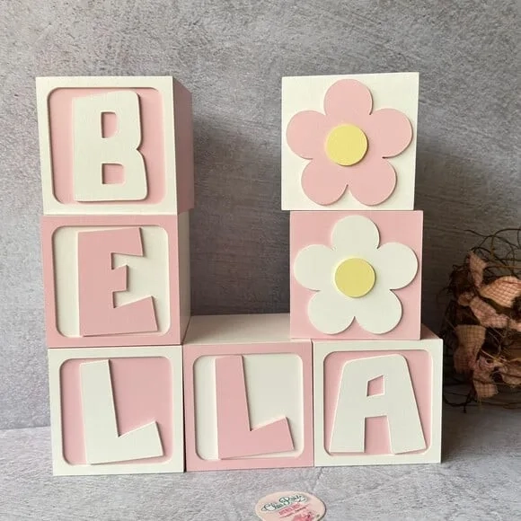 Cubos 10x10cm Ts Decoração de Quarto de Bebê