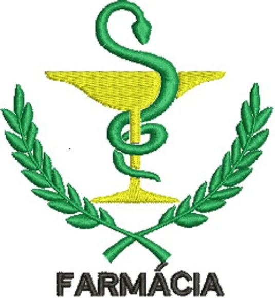 Matriz de Bordado Símbolo Farmácia
