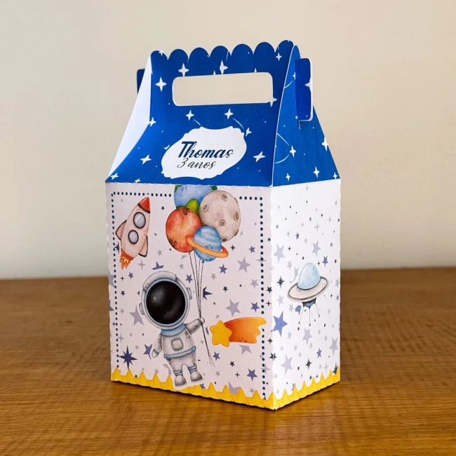 PEGUE E MONTE - Kit Festa ASTRONAUTA MENINO - Decoração de Festa | Lembrancinhas | Aniversário | Personalizados