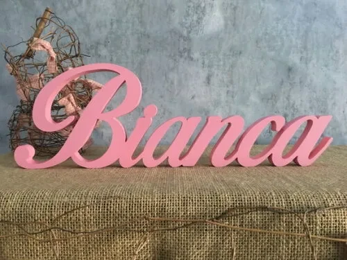 Letras de MDF -Nomes