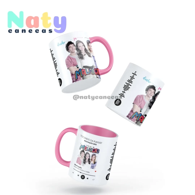 Caneca Personalizada Trilha Sonora Malhação 2012