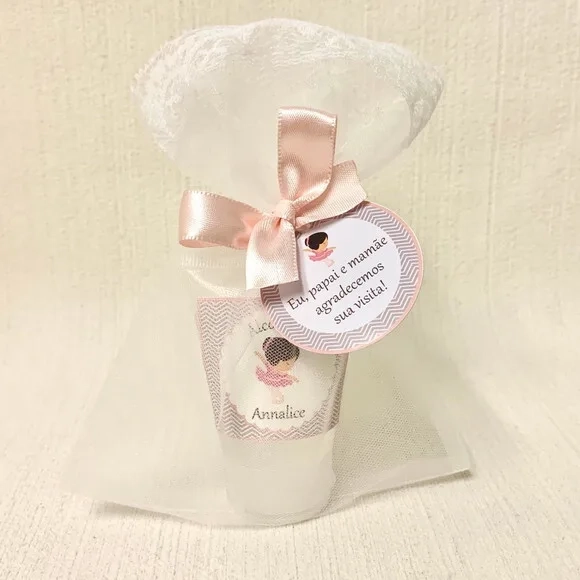 Álcool gel 70% Bailarina Lembrancinha Maternidade