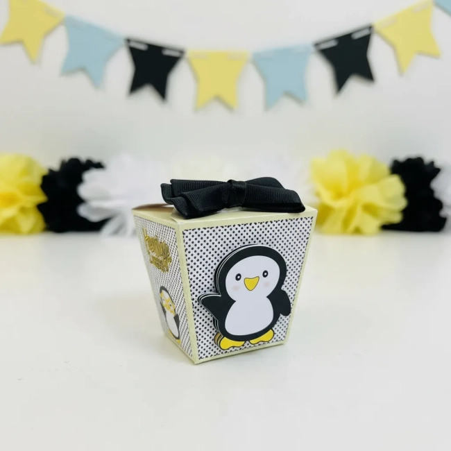 Kit 60 Lembrancinha Pinguim