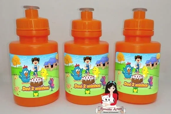 Squeeze Personalizado Galinha Pintadinha