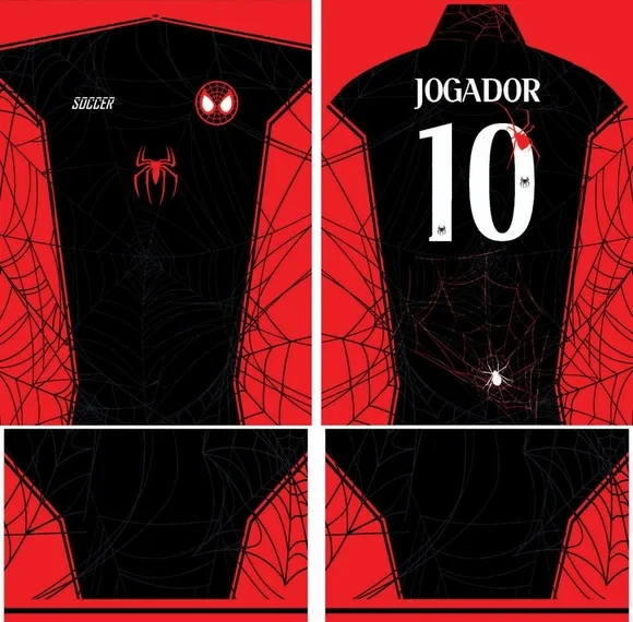 Arte Vetor Camisa Interclasse Homem Aranha 370