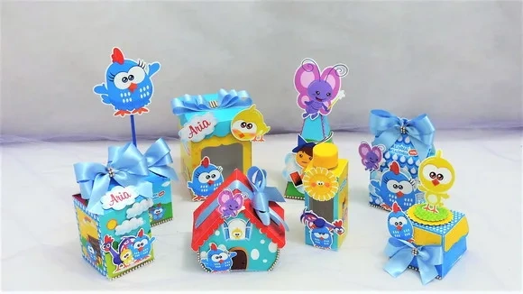 Kit 30 Lembrancinhas Galinha Pintadinha