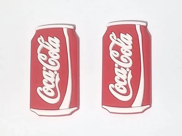 Aplique Coca Cola Emborrachado Pacotes com 6 Unidades