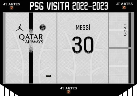 Vetor Camisa Do Psg 2022/2023
