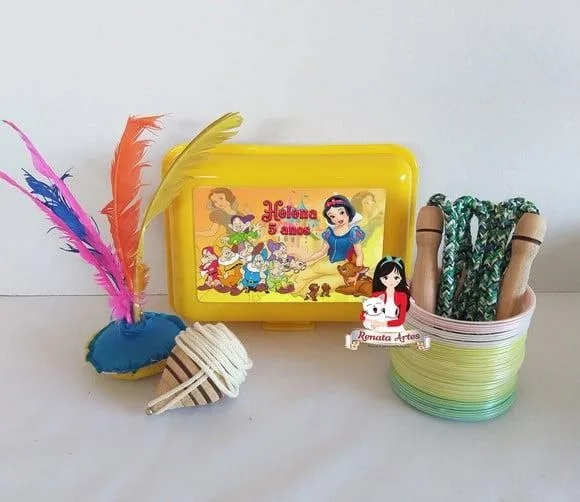 Maleta Baú Boa Infância Personalizado Branca de Neve
