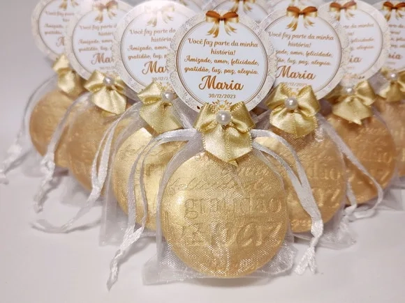 Lembrancinha de Aniversário: Sabonete Desejos de Gratidão P
