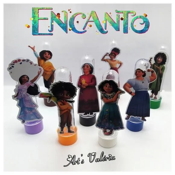 Tubete Com Aplique Encanto - 13cm