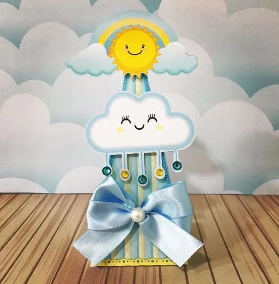 Kit 60 Lembrancinhas Chuva de Amor