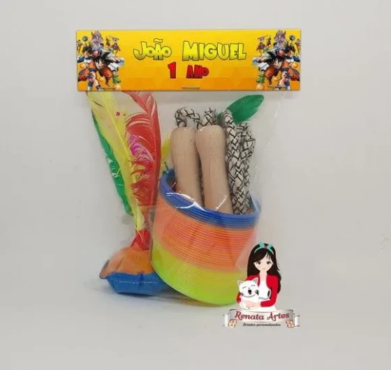 Kit Boa Infância Personalizado Dragon Ball