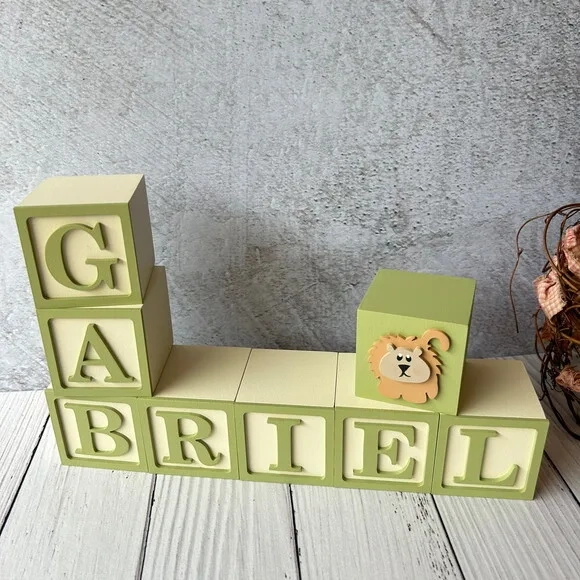 Safari Cubos 6x6cmts - Decoração Bebè