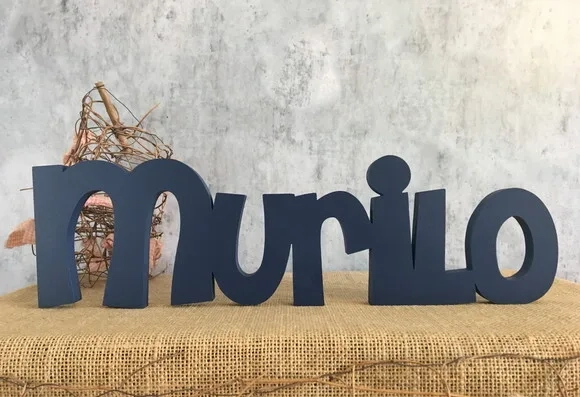 Letras de MDF -Nomes Linha CH