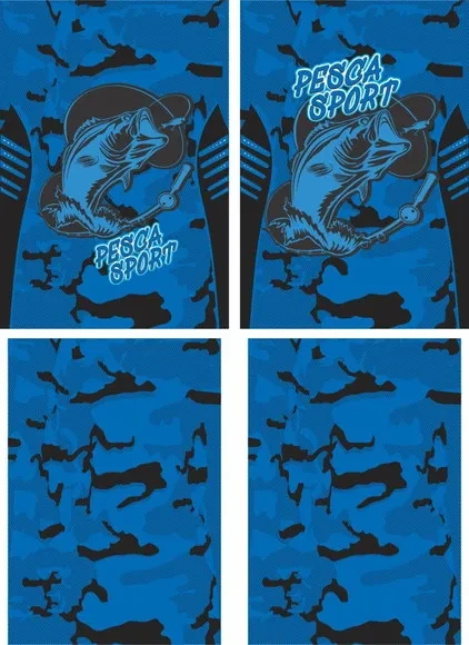 Arte Vetor Camisa Pesca-mod-0176