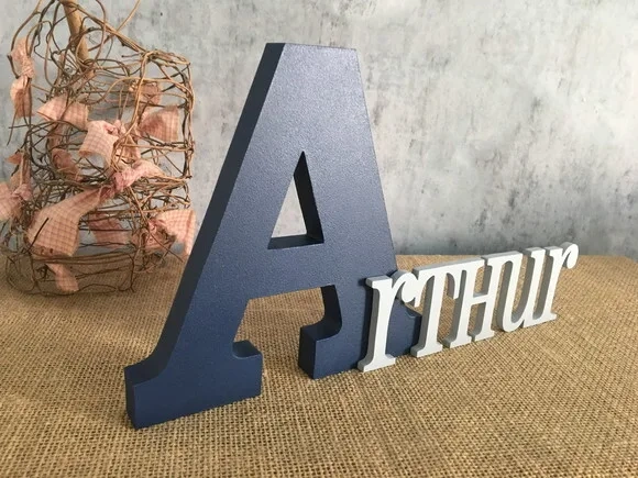 Letras Decorativas em mdf Personalizado 18cm