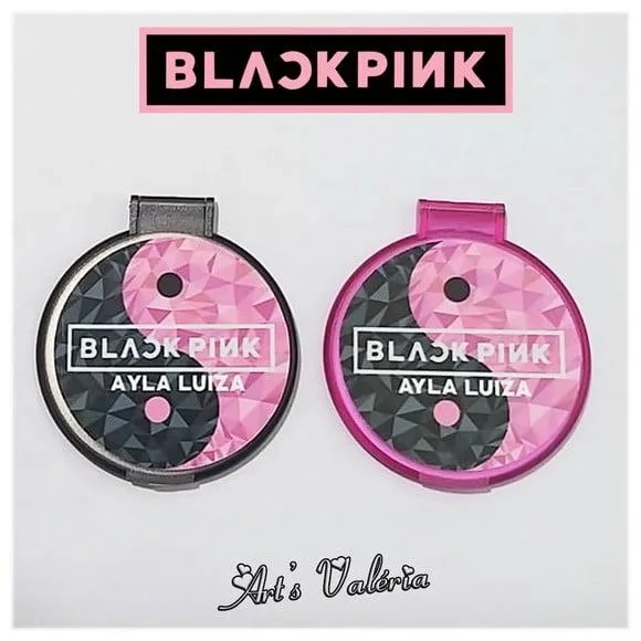 Espelho Redondo Blackpink
