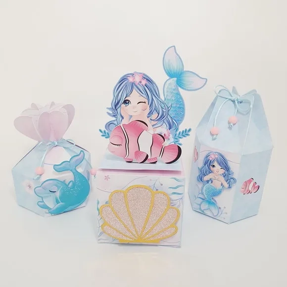 Kit 60 Lembrancinhas Sereia