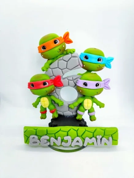 Vela Tartarugas Ninjas ( 1 a 9 Anos)