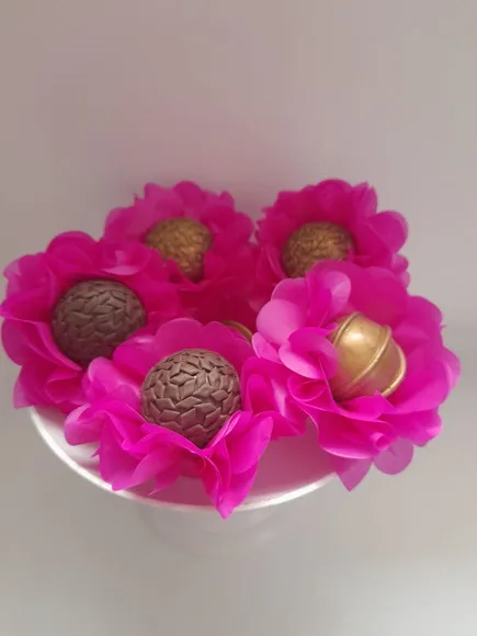 Forminhas para Doces Coração Apaixonado Pink