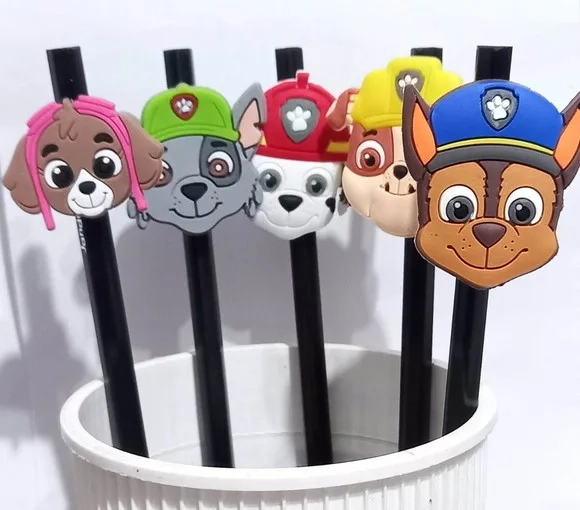 Lápis com Ponteira Patrulha Canina Unidades - 6 Unidades