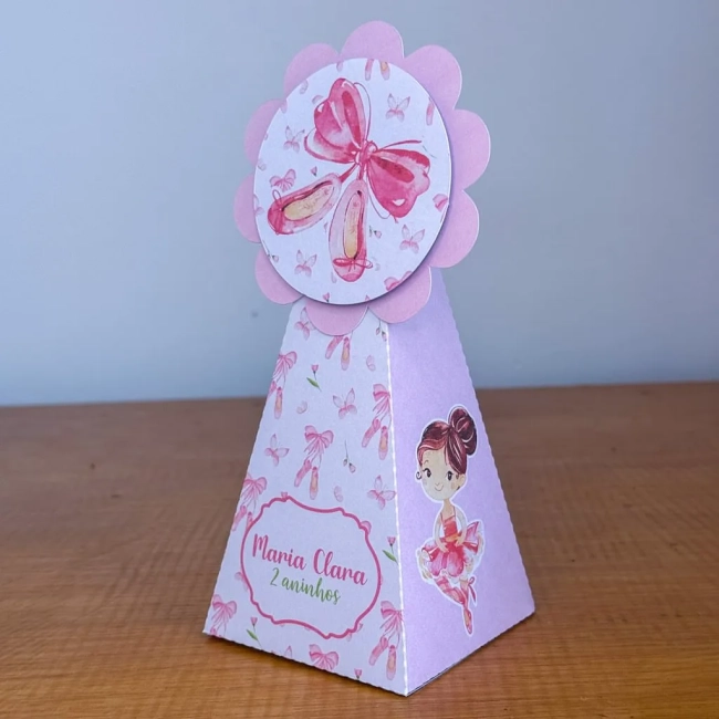 PEGUE E MONTE - Kit Festa BAILARINA - Decoração de Festa | Lembrancinhas | Aniversário | Personalizados