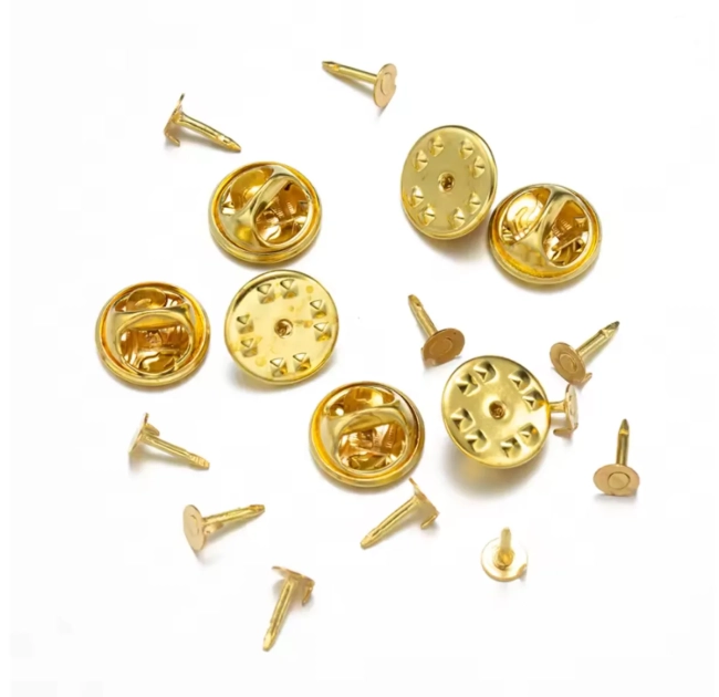 Base para Broche em Metal Dourado ou prateado a sua escolha
