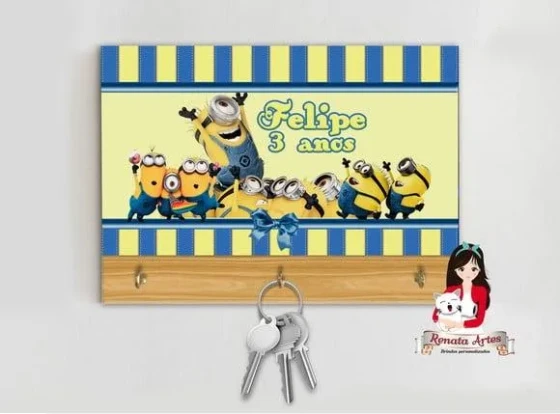 Porta Chaves Minions