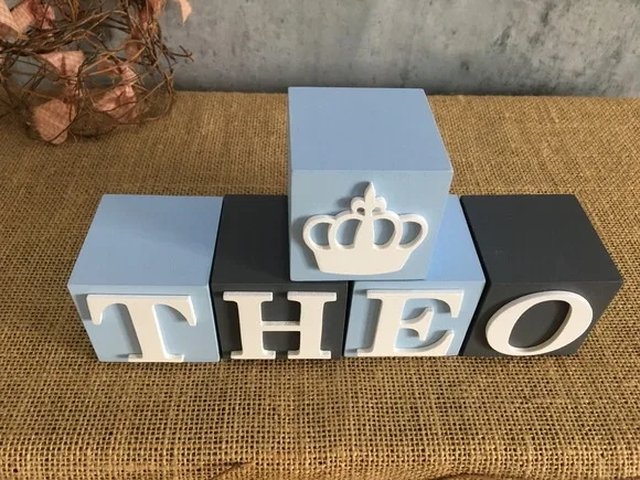 Cubos com Coroa 6x6cm