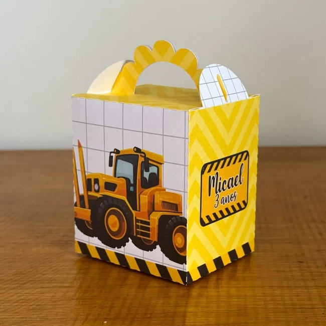PEGUE E MONTE - Kit Festa TRATOR - Decoração de Festa | Lembrancinhas | Aniversário | Personalizados