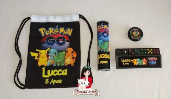 Kit Jogos na Mochila Pokémon Go