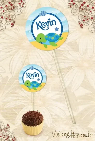 Topper Fundo do Mar - 00094
