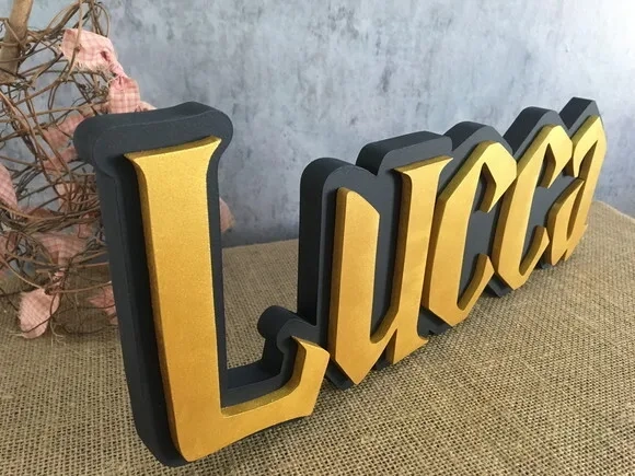 HARRY POTTER Letras Decorativas De Mesa