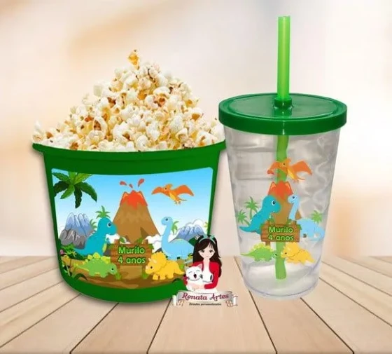 Kit Cinema Personalizado Dinossauros Baby